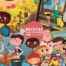 Póster con pegatinas para Cruz Roja. Art Direction, Design, Graphic Design, and Traditional illustration project by SUC estudio creativo - 03.29.2017