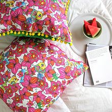  Estampados infantiles para cojines. Un progetto di Design e Illustrazione tradizionale di Sandra Magar - 29.03.2017