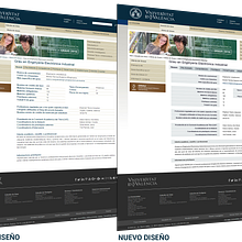 Re-diseño Web UV. Web Design, and UX / UI project by Mani Sahuquillo - 02.27.2017