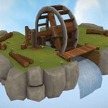 3D environment Ein Projekt aus dem Bereich 3D, Animation, Design, Video und Design für Videospiele von Àlex Chiva Matamoros - 10.03.2017