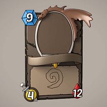 Hearthstone 3D card Ein Projekt aus dem Bereich 3D und Animation von Àlex Chiva Matamoros - 10.11.2016