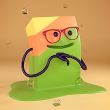 Amigo Gomita . Un progetto di 3D, Animazione, Direzione artistica e Character design di Ray Gamarra - 30.03.2017