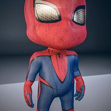 Spider-Mini. Un progetto di 3D, Animazione, Direzione artistica e Character design di Ray Gamarra - 30.03.2017