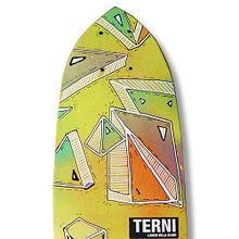 Skateboard • Terni Tribute (caos museum) #SkateArt. Art Direction, Design, and Traditional illustration project by Matdisseny @matdisseny - 01.20.2017