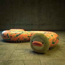 Oruga acorazada multicolor 3D. 3D project by Sergio Casado González - 04.01.2017
