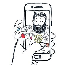 Diseño de la infografía "Mobile Love".. Information Design, Graphic Design, Traditional illustration & Infographics project by Se ha ido ya mamá - 02.03.2017
