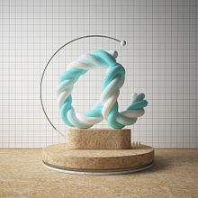 36 Days of Type 2017. 3D, Traditional illustration, and Lettering project by Guille Llano - 04.05.2017