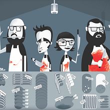 Mi Proyecto del curso: Carne Cruda. Projekt z dziedziny Trad, c i jna ilustracja użytkownika Marina - 05.04.2017