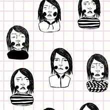 Mi Proyecto del curso: Diseño de estampados textiles. Art Direction, Design, and Traditional illustration project by Doira Barrio Paratcha - 04.06.2017