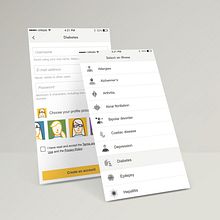 People Who. App and responsive website. Un proyecto de Diseño gráfico, Diseño Web y UX / UI de Ulyana Kravets - 06.04.2017