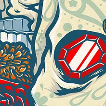 La Tradición Viva. Street Art, Design, Character Design, Graphic Design, and Traditional illustration project by Abisai Soriano Canseco - 04.07.2017