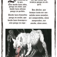 Oración de San Francisco de Asís. Fine Arts, and Traditional illustration project by DANIEL JARAMA DE LOS REYES - 01.10.2017
