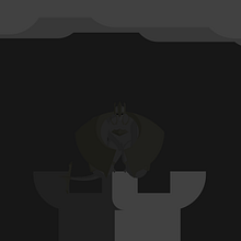 Gifs of Legends - Galio. Animação, Design de personagens e Ilustração tradicional projeto de Manuel Díaz Delgado - 10.04.2017
