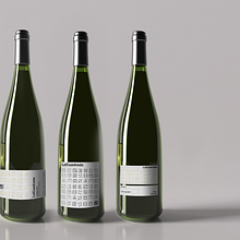 Diseño de una etiqueta de vino: La Cuadrada.. Un progetto di Design, Graphic design e Packaging di Claudio Linares Burbat - 27.03.2017