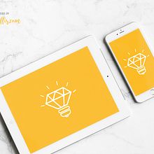 Mockup iPhone y iPad gratis. Un progetto di Graphic design di Estefanía Fernández - 11.04.2017