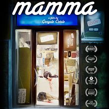 Póster cortometraje "Mamma". Film, Traditional illustration, and Poster Design project by Ignacio RC - 04.16.2017