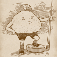 "GARBANCITO" · Classic Tale Illustration ·. Un proyecto de Bellas Artes, Dirección de arte, Diseño de personajes, Diseño gráfico e Ilustración tradicional de Mapy D.H. - 13.03.2017