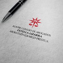 LOGOTIPO - Ilustre Colegio de Abogados de Estella. Br, ing, Identit, Design, and Graphic Design project by Concepción Domingo Ragel - 11.29.2016