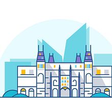 Europe views. Graphic Design, and Traditional illustration project by Manuel Gonzalez del Valle - 01.10.2017