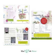 Diseño de folleto y stoppers . Design, Editorial Design, and Graphic Design project by Mara Rodríguez - 04.17.2017