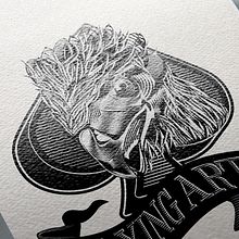 Playing Arts. As de Picas. Projekt z dziedziny Trad, c i jna ilustracja użytkownika Hgo Bridge - 18.04.2017