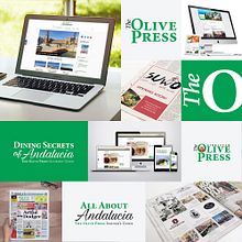 Identidad Corporativa The Olive Press Newspaper/ Marbella. Graphic Design, Br, ing, Identit, and Editorial Design project by lazamarbide design studio - 04.18.2017