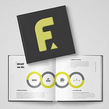 COMPANY PROFILE book. Design projeto de Luana Sassi - 01.02.2017