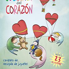 Cartel campaña Juguetes del Corazón. Traditional illustration project by Miguel Ángel Sosa Hernández - 04.19.2017