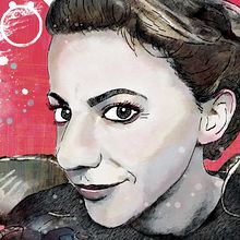Autoretrato. Curso Retrato ilustrado con Photoshop. Un progetto di Illustrazione tradizionale di Susana Muns - 20.04.2017