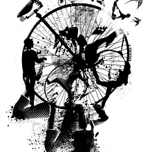 Circada. Colagem, Ilustração tradicional e Ilustração vetorial projeto de Aurora Tristán - 21.04.2017