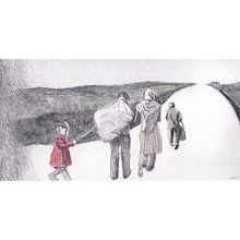 Hogar-Refugio. Una mirada al drama actual. Fine Arts, and Traditional illustration project by No Ez - 04.22.2017