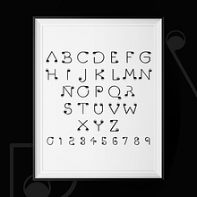 Headphone Typography project. Graphic Design, and Lettering project by David Acuña Perera - 03.01.2013
