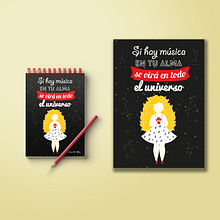 Ilustración Música y universo. Un proyecto de Ilustración tradicional y Diseño de Victoria Esteban - 20.12.2016