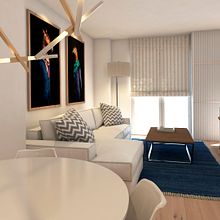 Apartamento de alquiler turístico en Madrid centro.. 3D, Interior Architecture, Interior Design & Infographics project by Bruno Lavedán - 02.10.2016