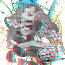 Anaglifos, 3D retro, pop. Collage, Traditional illustration, and Photo Retouching project by barbarella_blow - 04.25.2016