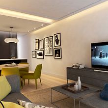 Reforma de vivienda para alquiler vacacional en Madrid centro.. 3D, Interior Architecture, Design, Interior Design, and Photograph project by Bruno Lavedán - 02.21.2016