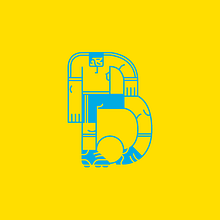 Association Ball Club - 36 days of type. Design de personagens, Ilustração tradicional, e Tipografia projeto de Gustavo Berocan - 22.05.2014
