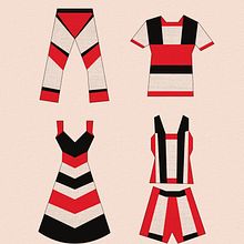 Carteles de estilo constructivista. Graphic Design, Traditional illustration, T, and pograph project by Ángela Gutiérrez García - 04.27.2017