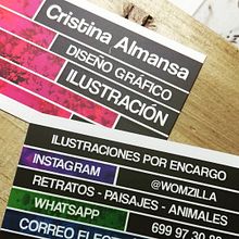 Tarjetas. Un progetto di Graphic design di Cristina Almansa - 27.02.2017