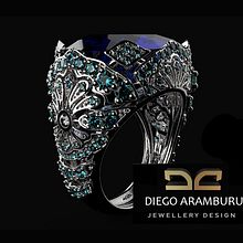 Persia ring Ein Projekt aus dem Bereich Schmuckdesign von Diego Aramburu - 27.04.2017