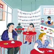 Love is in the air.. Traditional illustration project by Iratxe López de Munáin - 04.27.2017