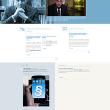 Elpidio Silva Abogados. Web Design, and Marketing project by La Teva Web Diseño Web - 04.27.2017