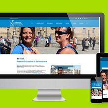 Web Fesoce. Web Development, Graphic Design, and Web Design project by Elena López - 07.27.2016