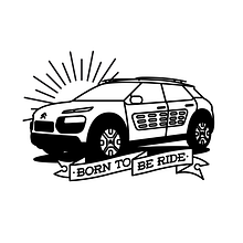 Citroën C4 Cactus by Bnomio. Un proyecto de Arte urbano, Dirección de arte, Diseño, Diseño gráfico, Eventos, Ilustración tradicional, Pintura, Publicidad, Televisión y Vídeo de Bnomio ™ - 27.03.2017