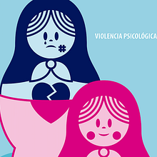 Violencia Psicológica. Graphic Design, Traditional illustration, and Vector Illustration project by Juan Arturo Osorio - 02.05.2016