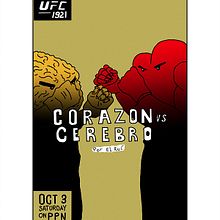 Cerebro VS Corazón. Un progetto di Belle arti, Fumetto e Illustrazione tradizionale di Sebastián Ruiz Diaz - 29.04.2017