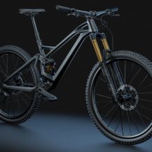 Modeling 3D - Enduro Bike Mondraker Dune Carbon RR Ein Projekt aus dem Bereich 3D, Produktdesign und Industriedesign von Javier Cámara - 30.04.2017