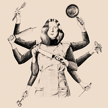 Compound Butter Magazine nº6: "Girls's Club". Fine Arts, Art Direction, Editorial Design, and Traditional illustration project by Cristina Jiménez - 05.02.2017