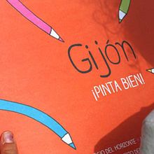 Gijón ¡pinta bien!. Editorial Design project by Sandra Gallo - 05.02.2014