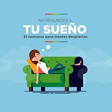NO RENUNCIES A TU SUEÑO. Un projet de Direction artistique, Design graphique , et Webdesign de Álvaro Melgosa - 02.05.2017